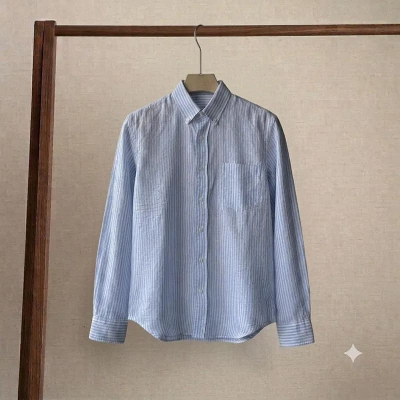 100% Pure Linen Shirts — se7en® Collection